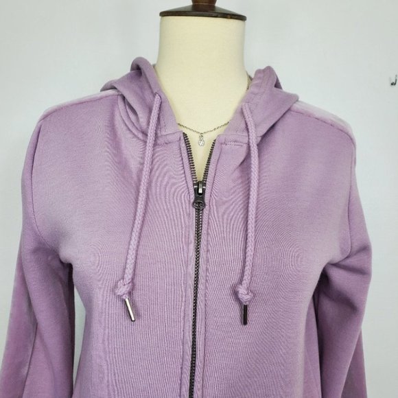 Hippie Rose Soft Cozy Fleece Zip-Up Hoodie Sweatshirt Jacket NEW NWT Size XS - Picture 3 of 12